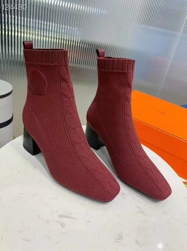 Hermes 2019 early autumn new elastic thick heel socks boots 35-40_-009079f9